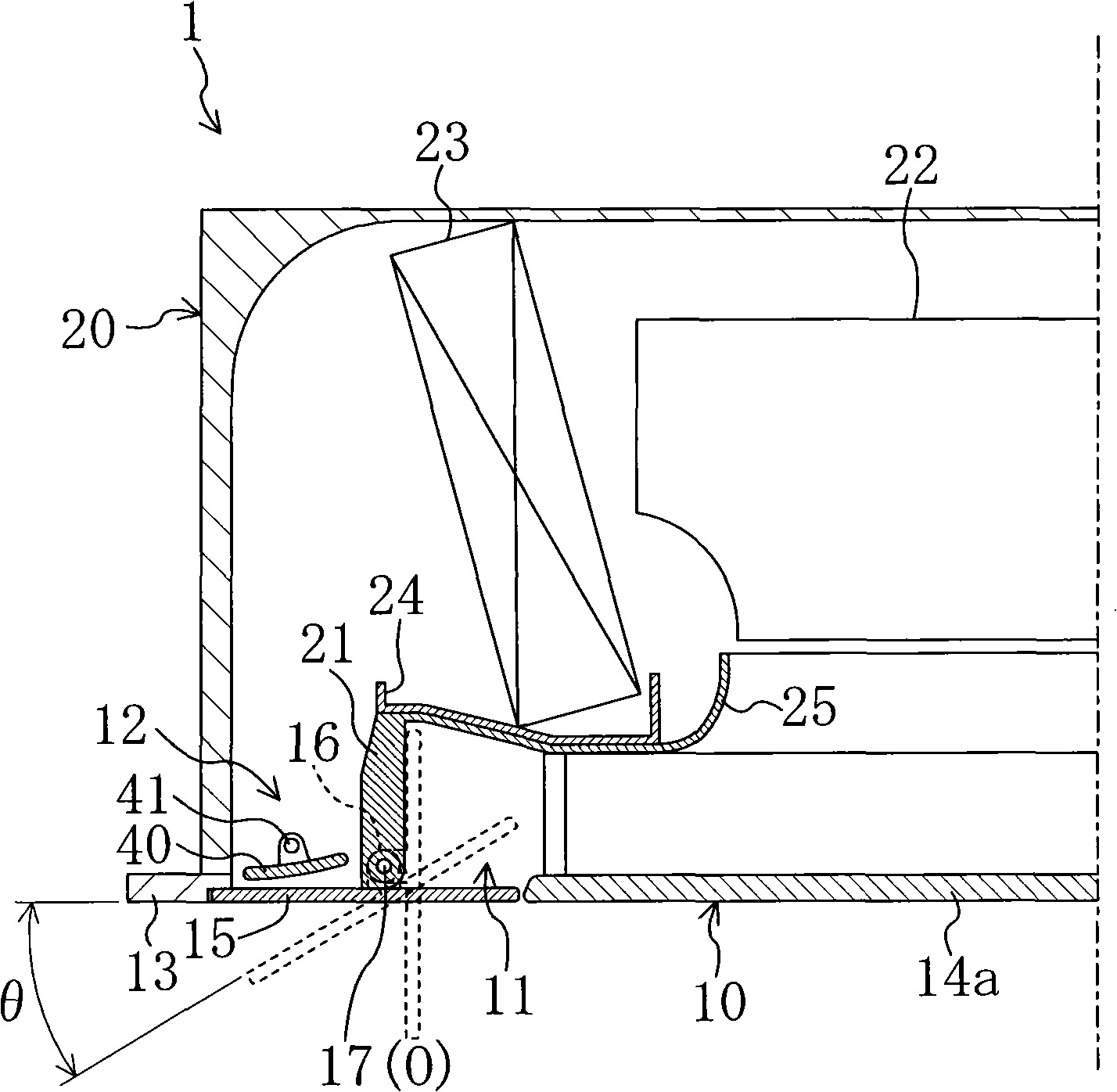 Indoor panel of air conditioner and air conditioner