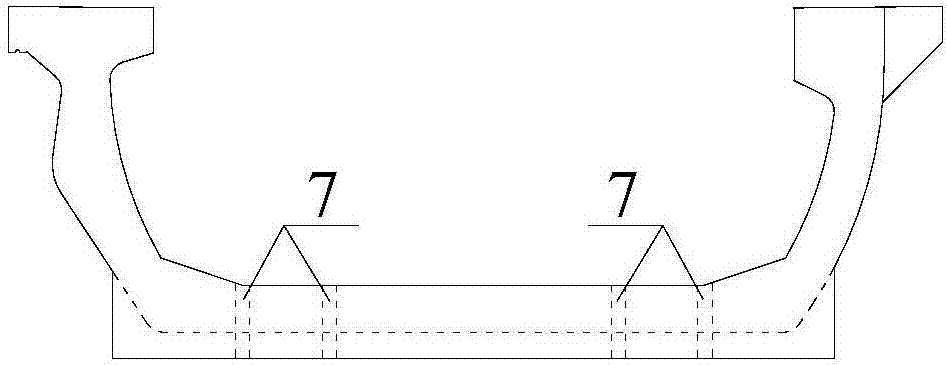 U-shaped beam hoisting hole quick blocking device and construction method