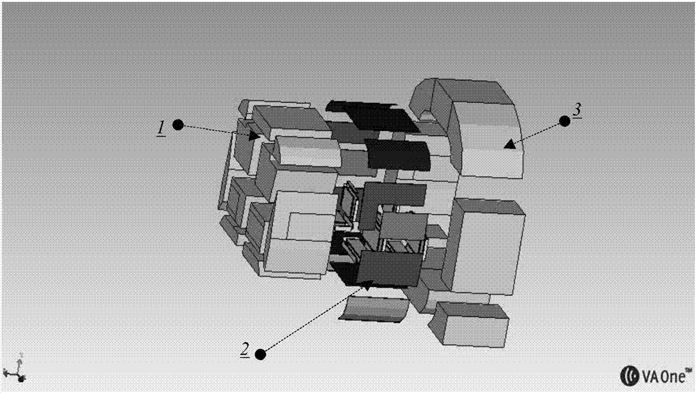 Method for predicting psychoacoustic parameters in high-speed train based on statistical energy flow analysis