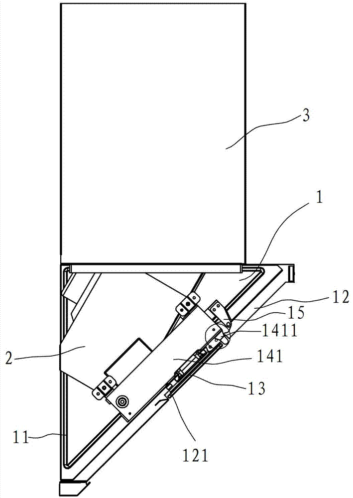 Range hood with smoke blocking screen capable of being automatically opened and closed