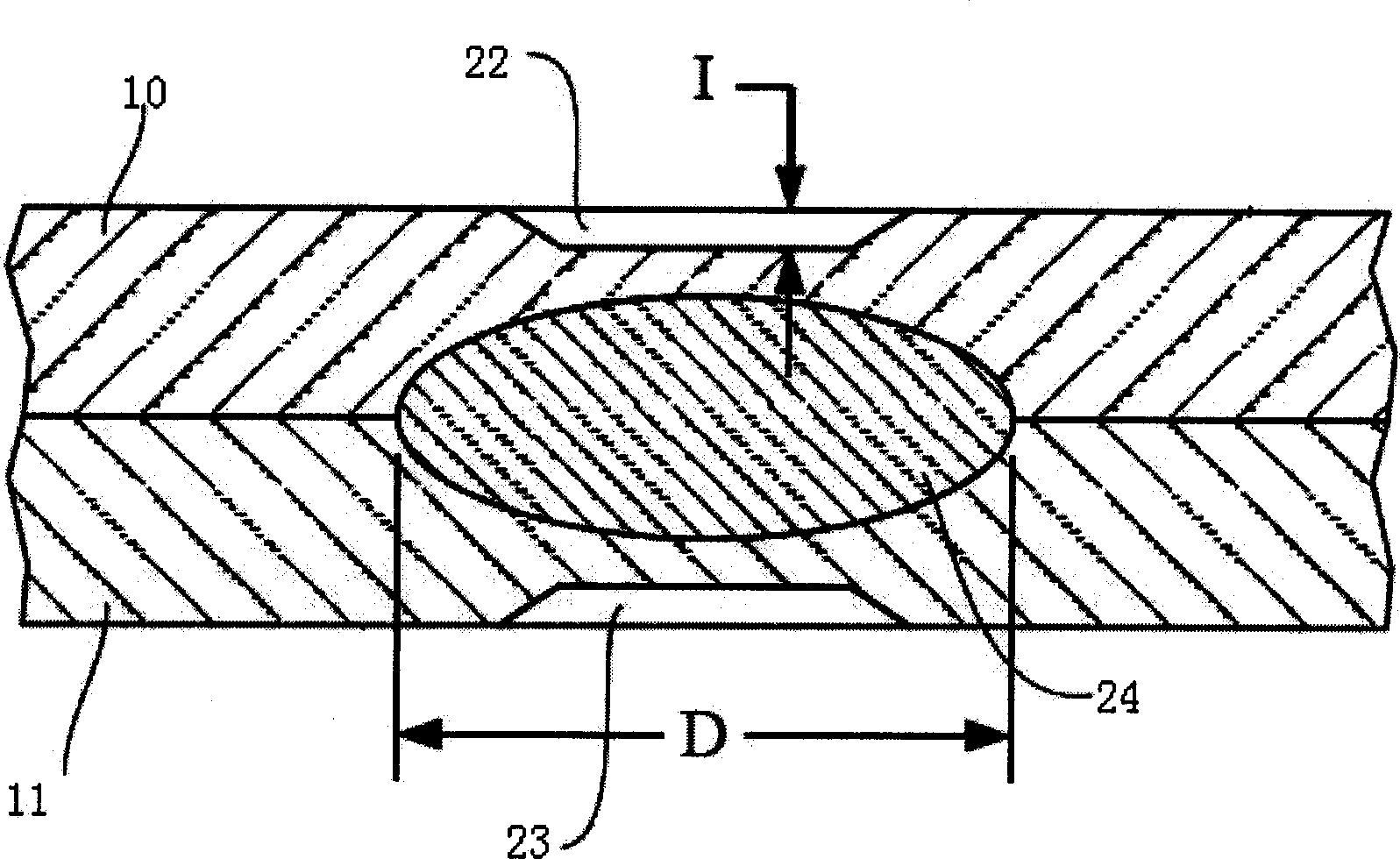 Electrode dressing on-line distinguishing method based on spot-welding of servo torch