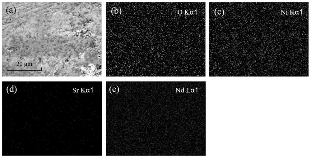 Nickel-based target material and preparation method and application thereof