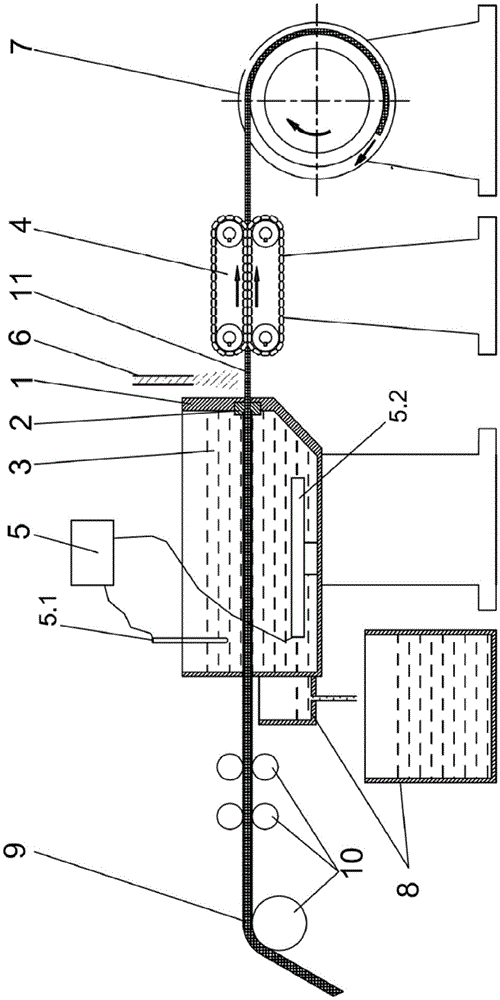 Drawing forming device and method for tin-bismuth alloy welding wire