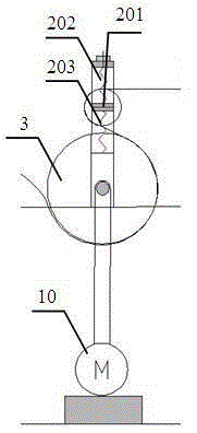 Active continuous let-off system for carbon fiber weaving