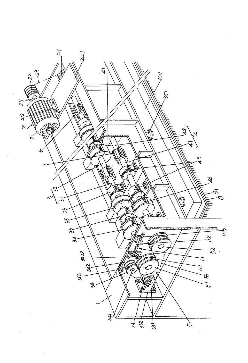 Double-shaft needling machine