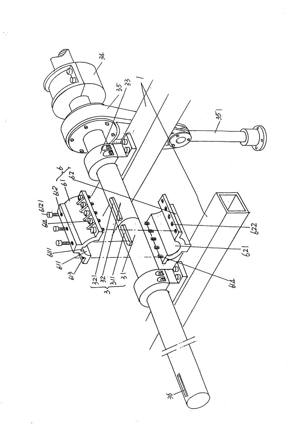 Double-shaft needling machine