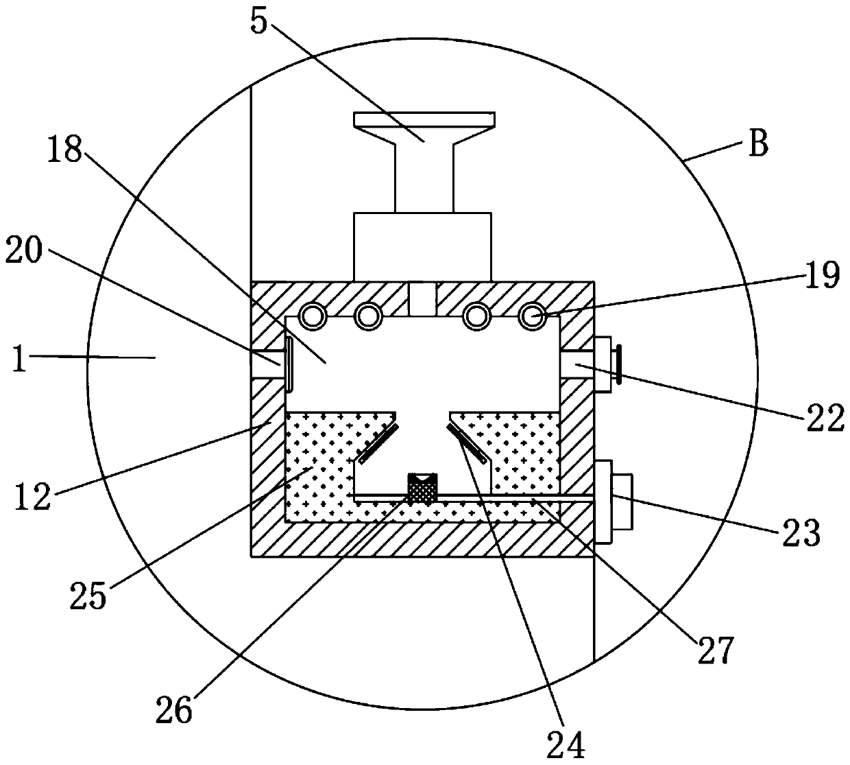 Carbon dioxide laser therapeutic instrument for removing nasal cavity polyps