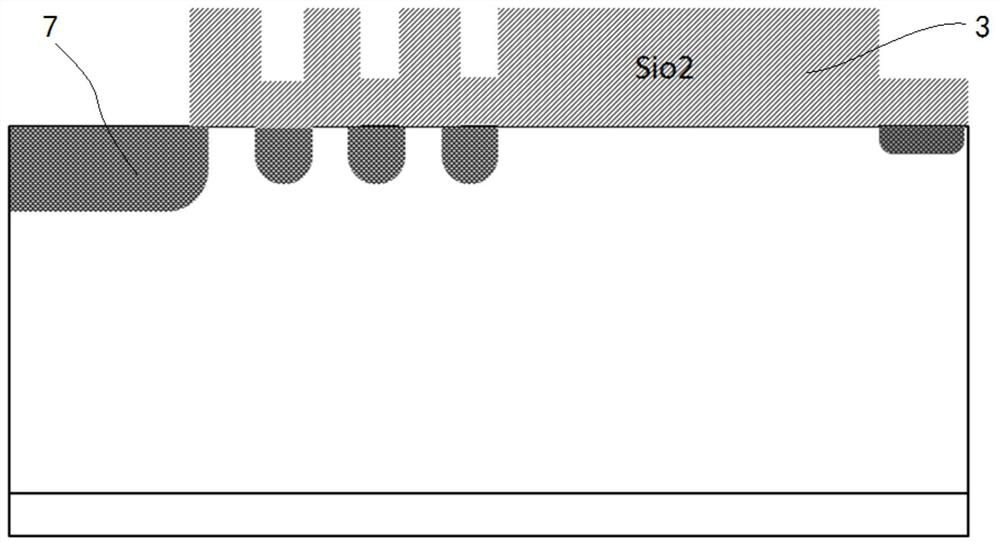 Semiconductor terminal structure and preparation method thereof