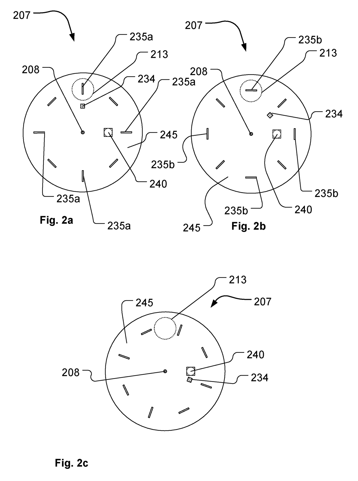 LED projecting light fixture with additional light effects