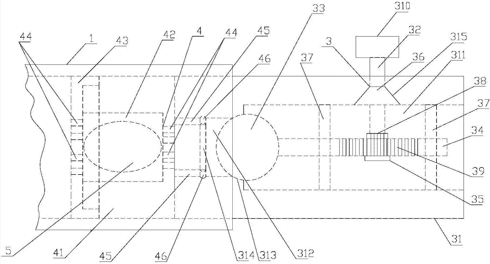 Spherical valve cork water amount adjusting mechanism