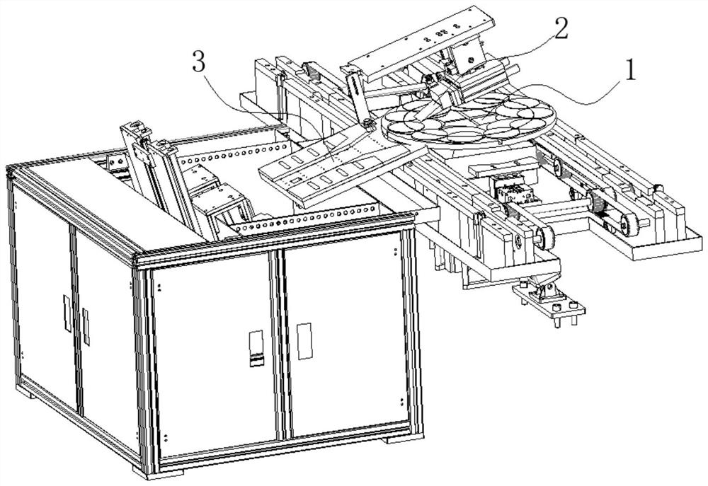 Processing system and method for material parts