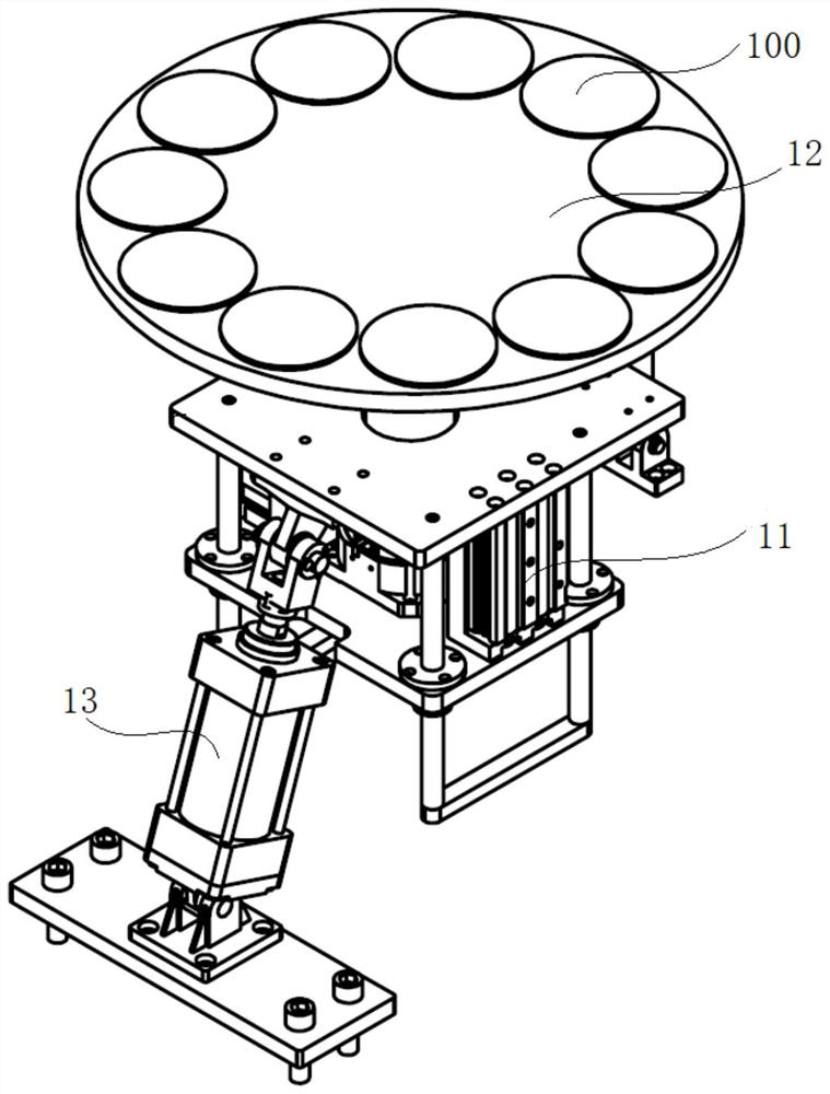 Processing system and method for material parts