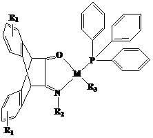 N,O-single ligand metal catalyst with stereochemical structure and preparation method thereof