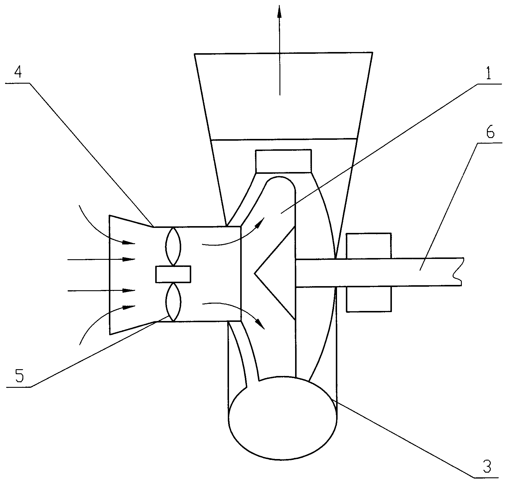 Centrifugal mine ventilator