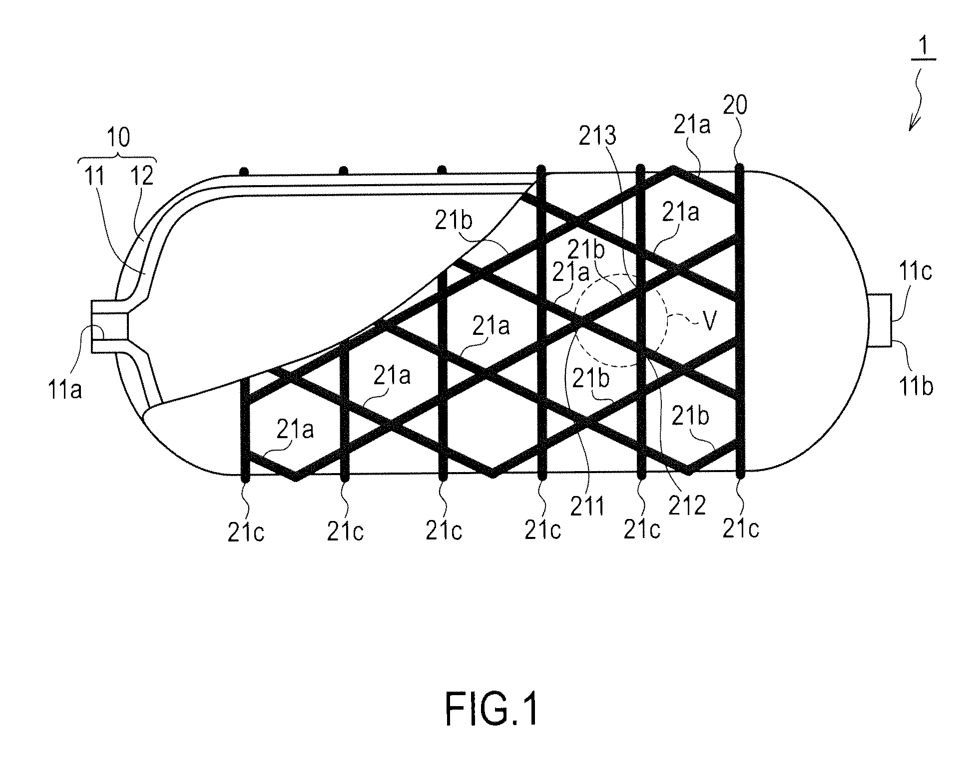 Structure and manufacturing method for pressure vessel