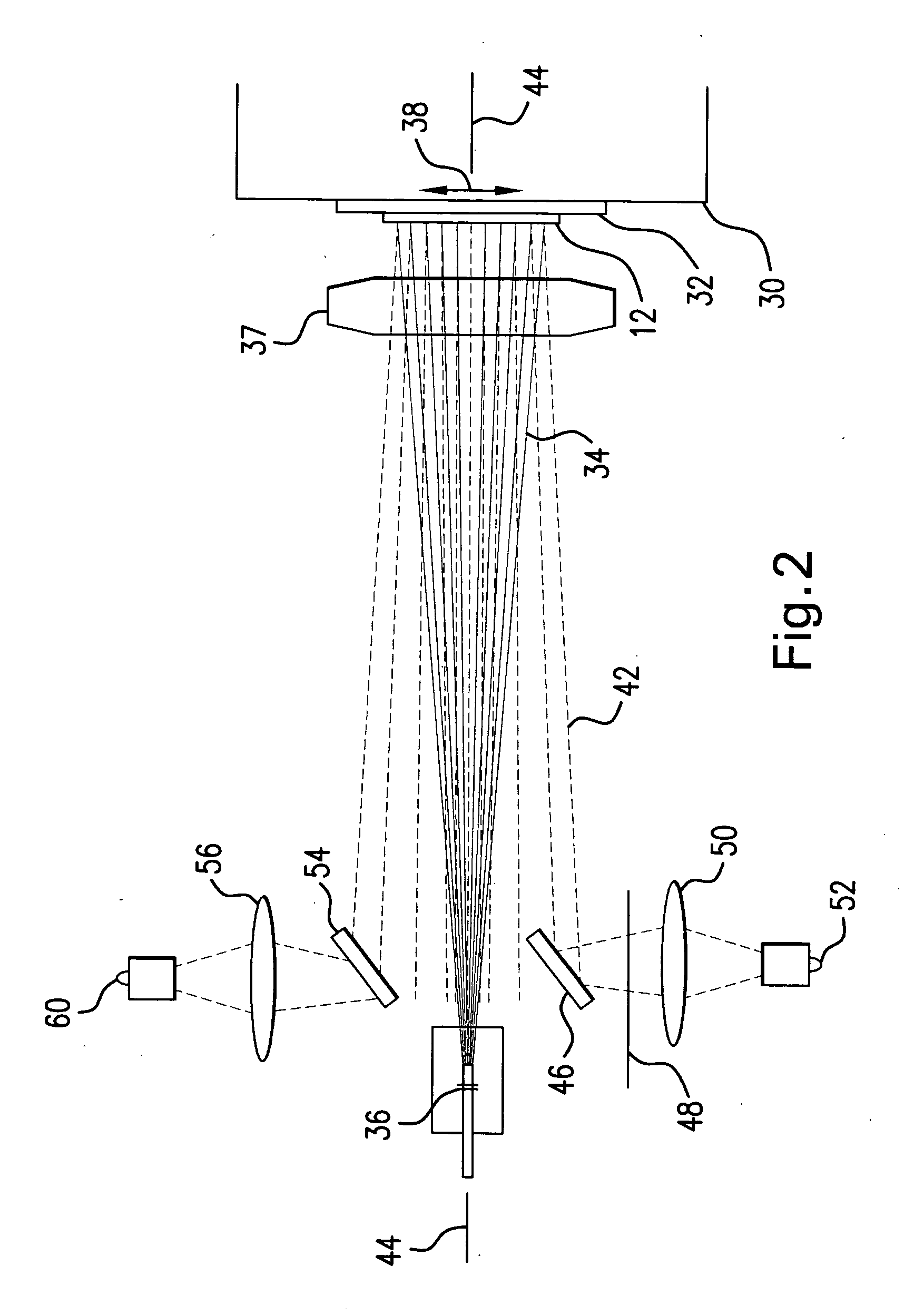 Systems and methods for implementing an interaction between a laser shaped as a line beam and a film deposited on a substrate