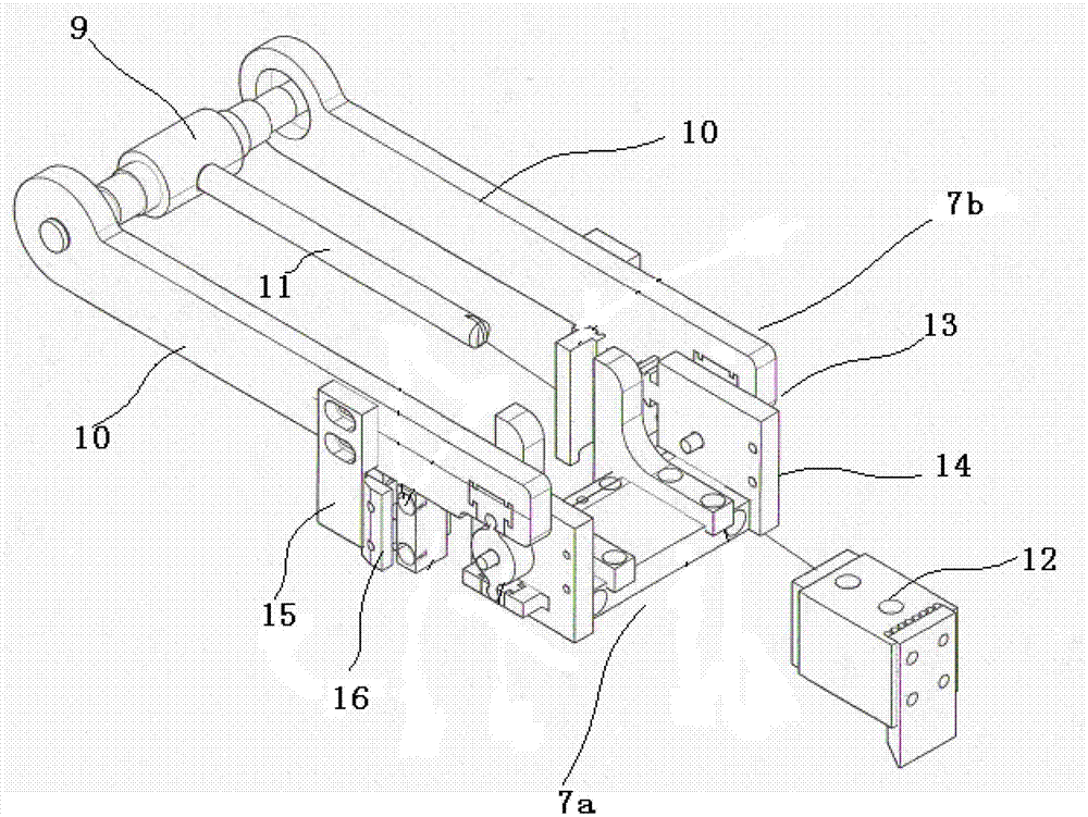 A battery plate wrapping machine