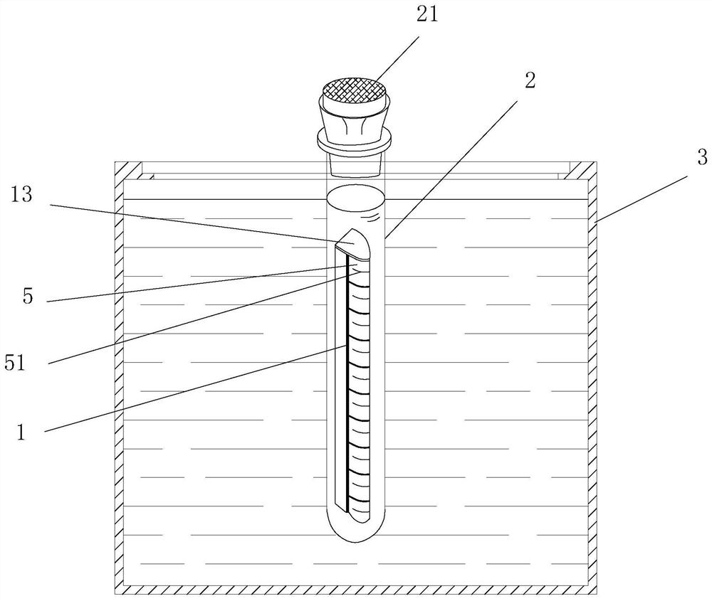 Anti-cracking detection method for low-smoke halogen-free sheath material