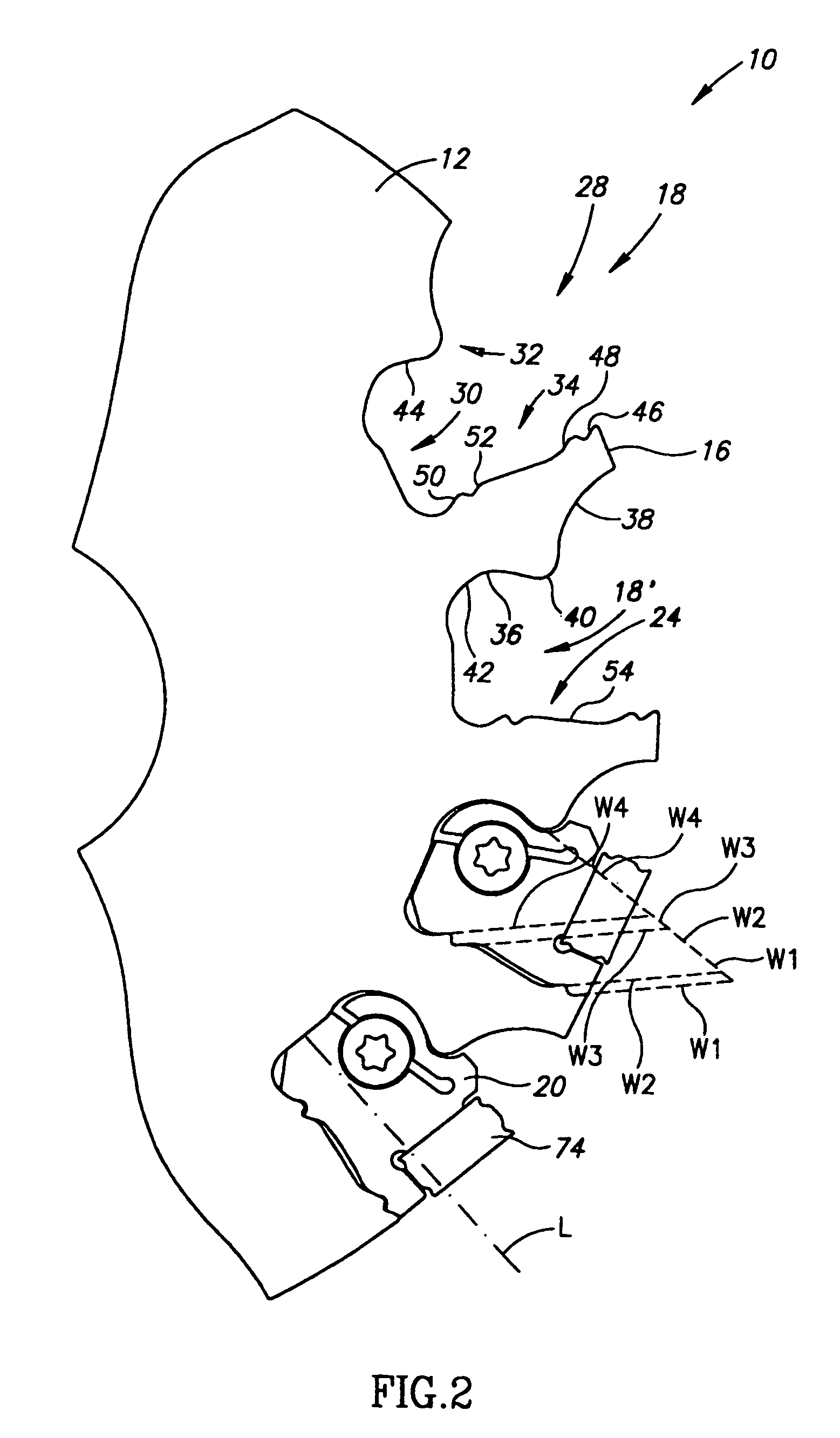 Cutting tool and cartridge therefor