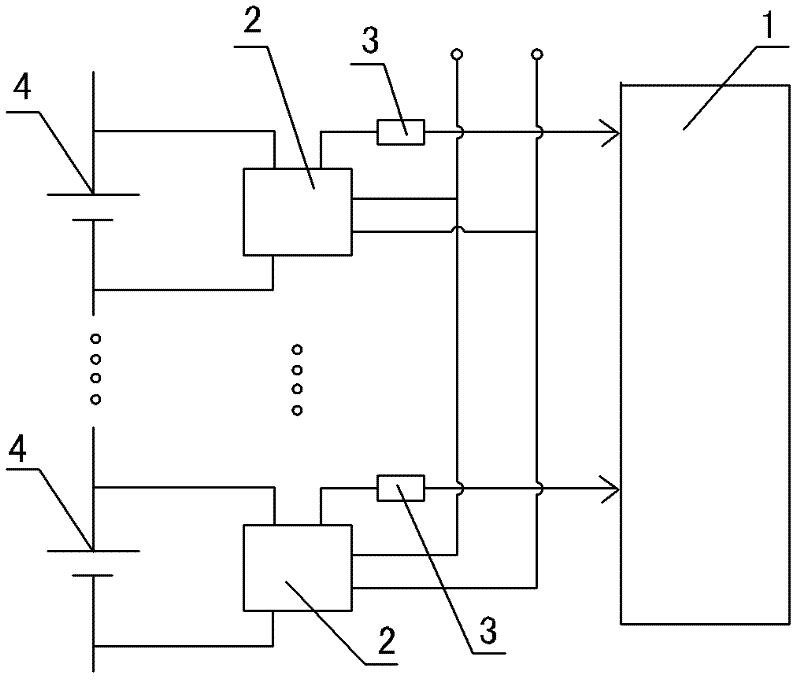 Power battery pack air pressure control rechargeable battery balance system