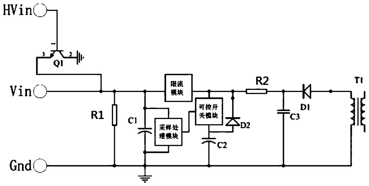 Energy supply circuit of control IC in switch power supply