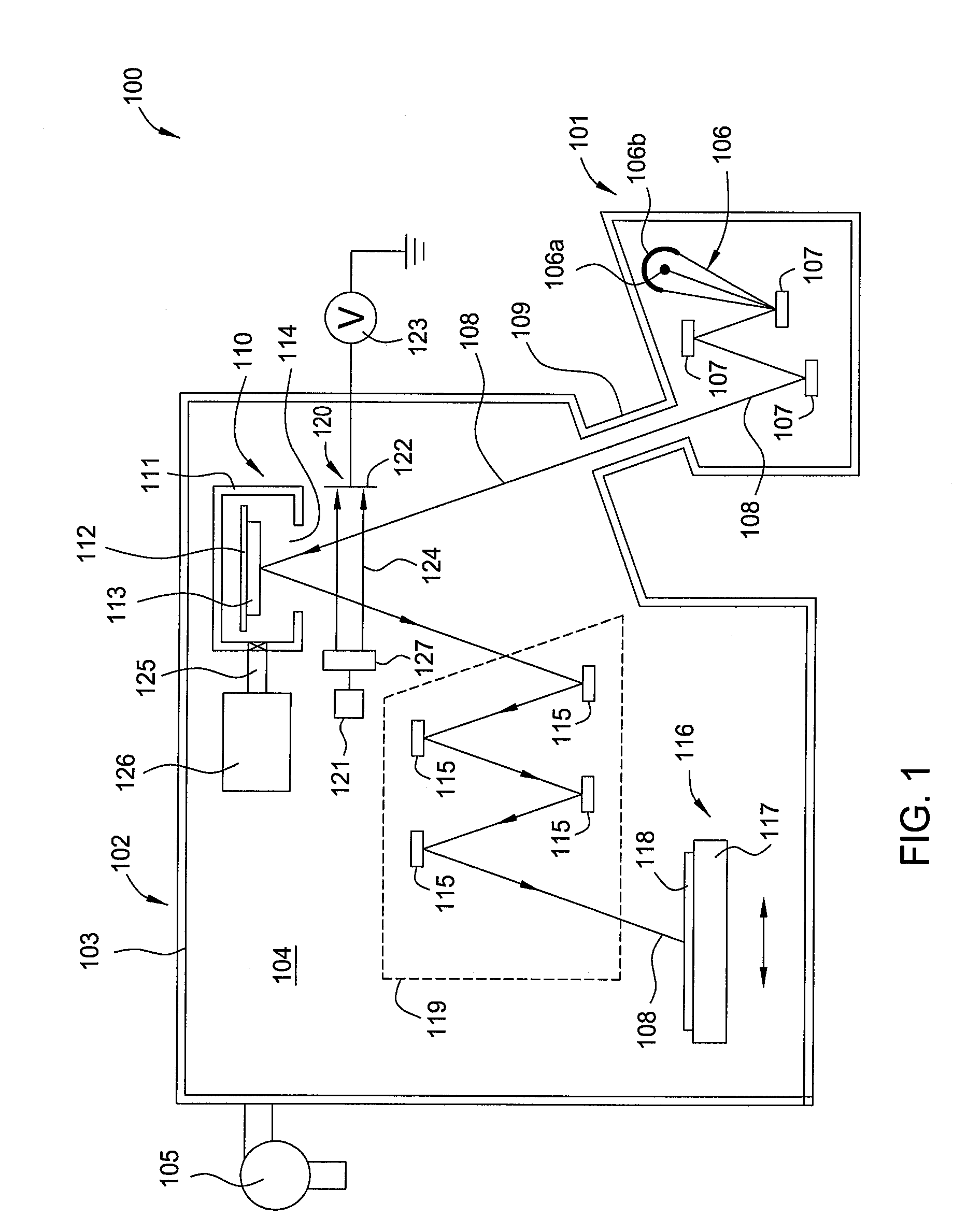 Contamination prevention in extreme ultraviolet lithography