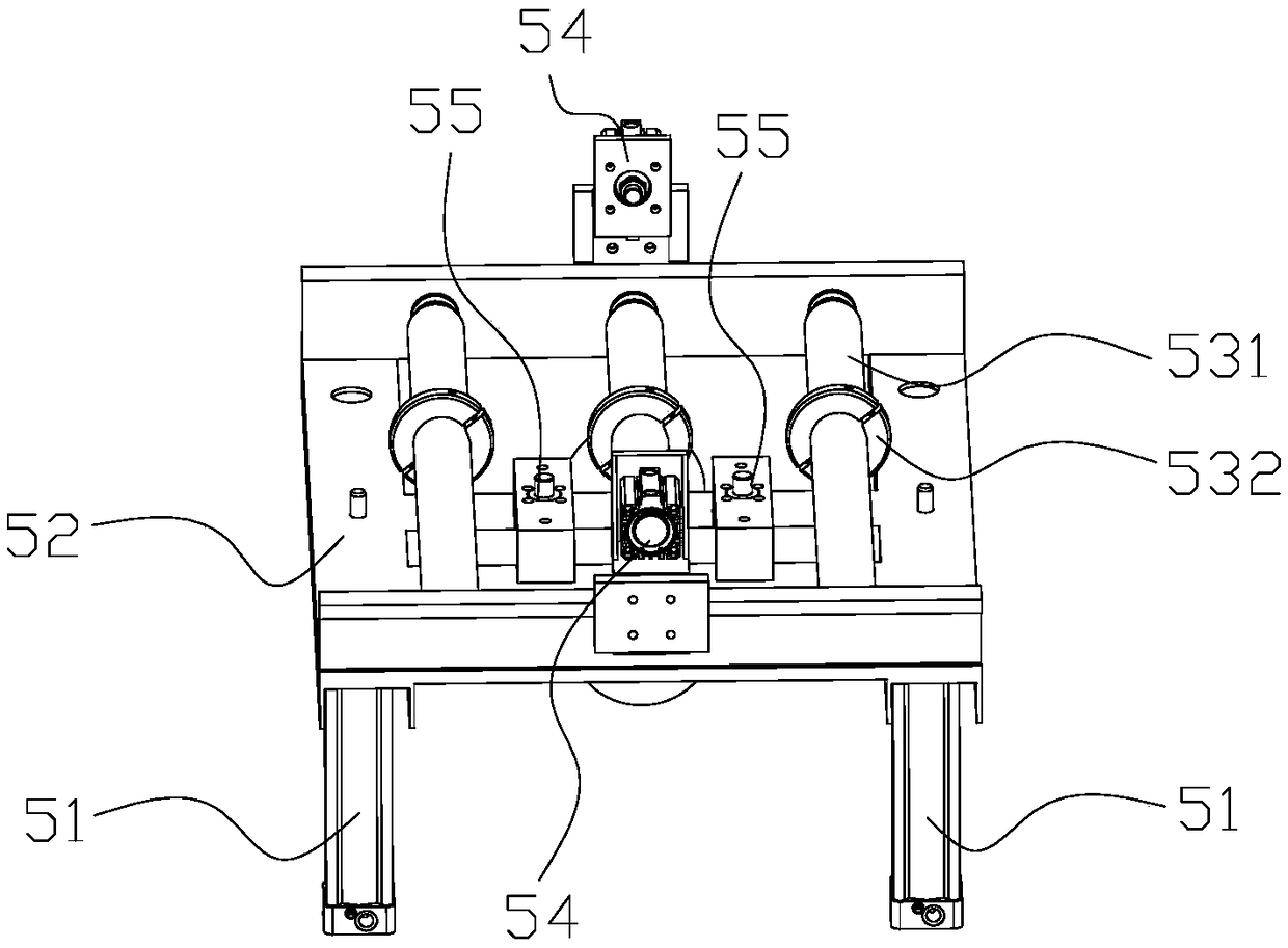 An automatic laminating device for transformer iron core