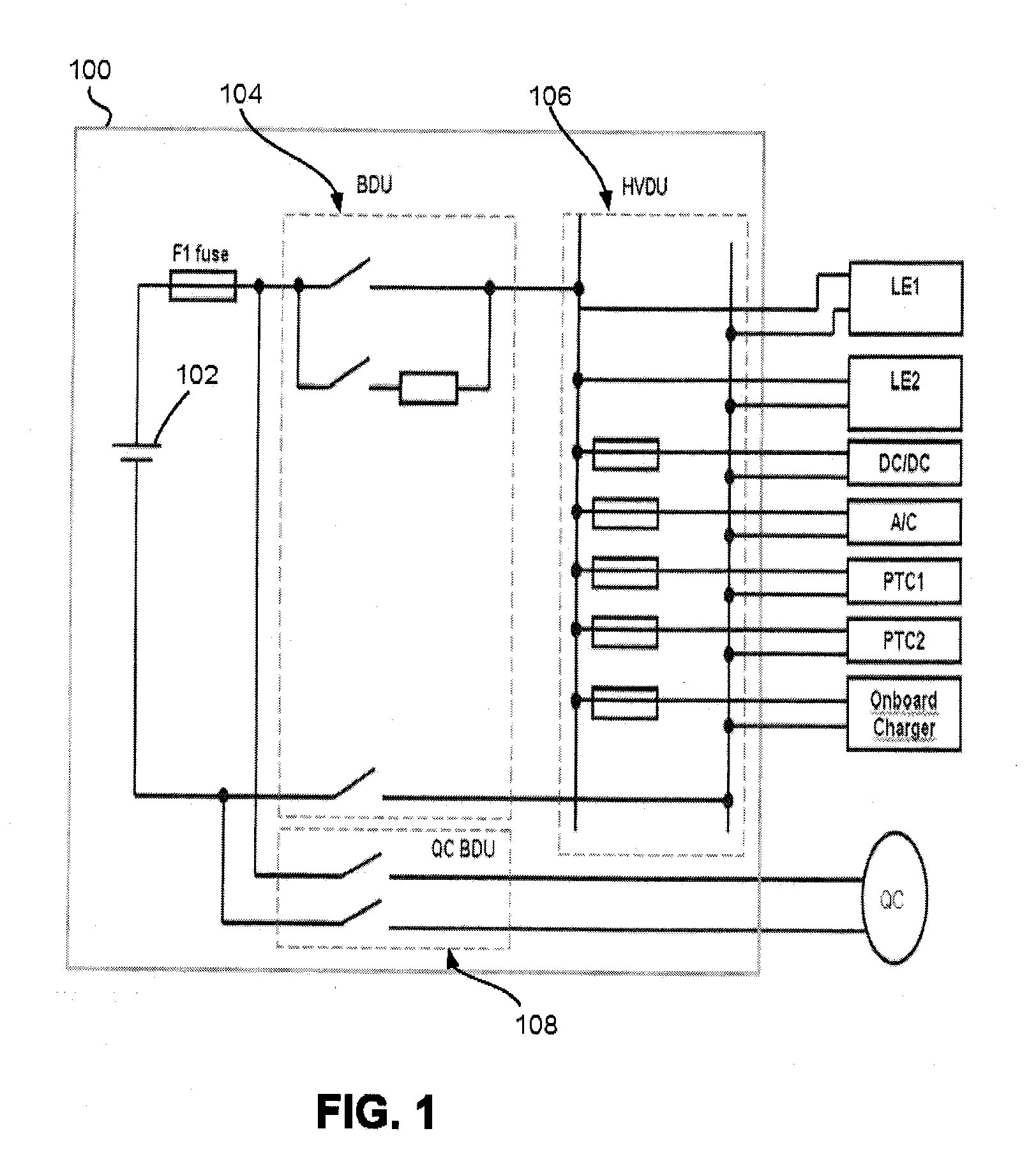 Modular high voltage distribution unit for hybrid and electrical vehicles