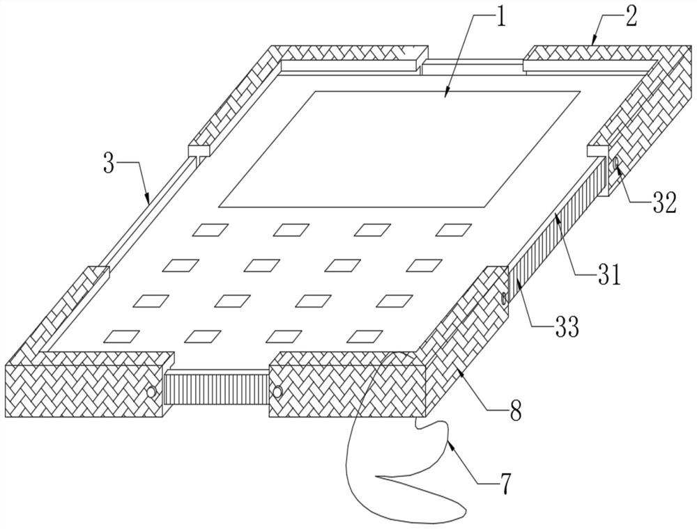 Intelligent industrial three-proofing handheld terminal