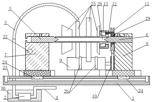 Diamond grinding wheel set trimming machine and using method thereof