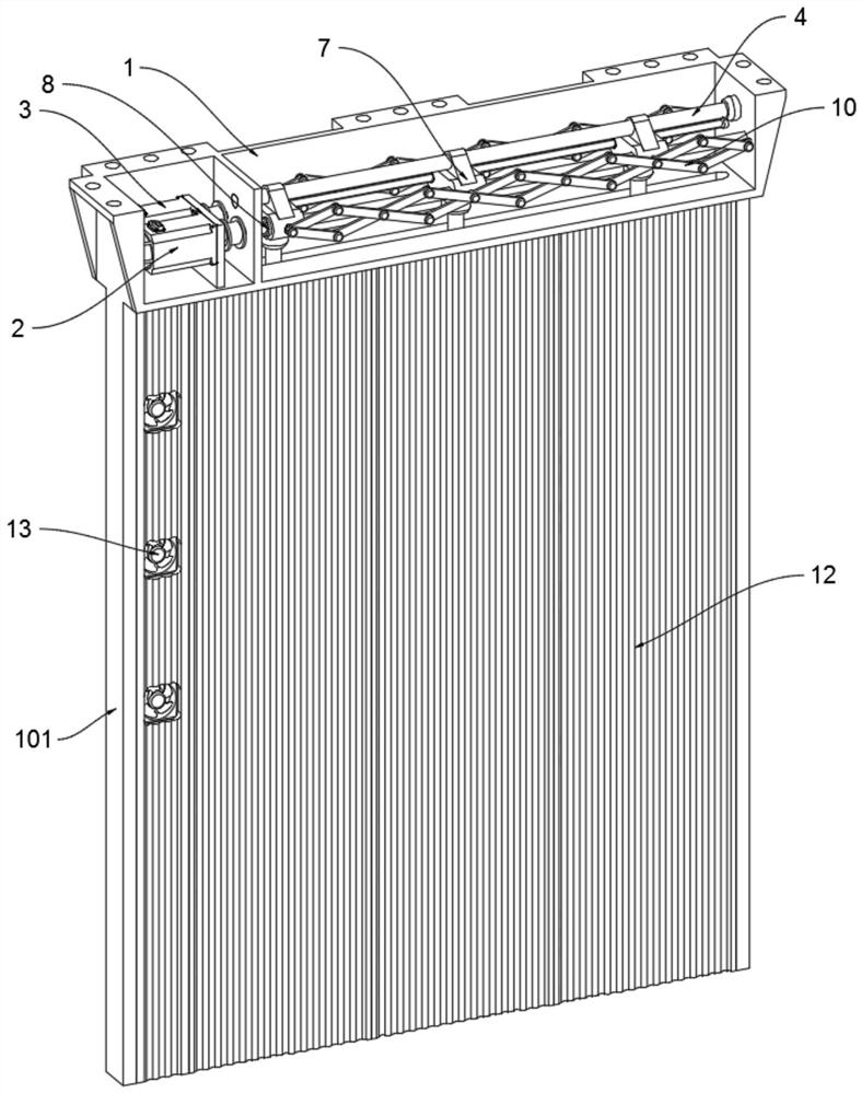 Low-noise building material processing machine and assembly type noise reduction system