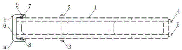 Touchdown turning process of subsection