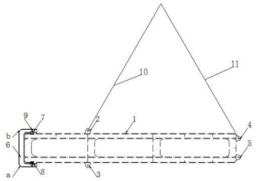 Touchdown turning process of subsection