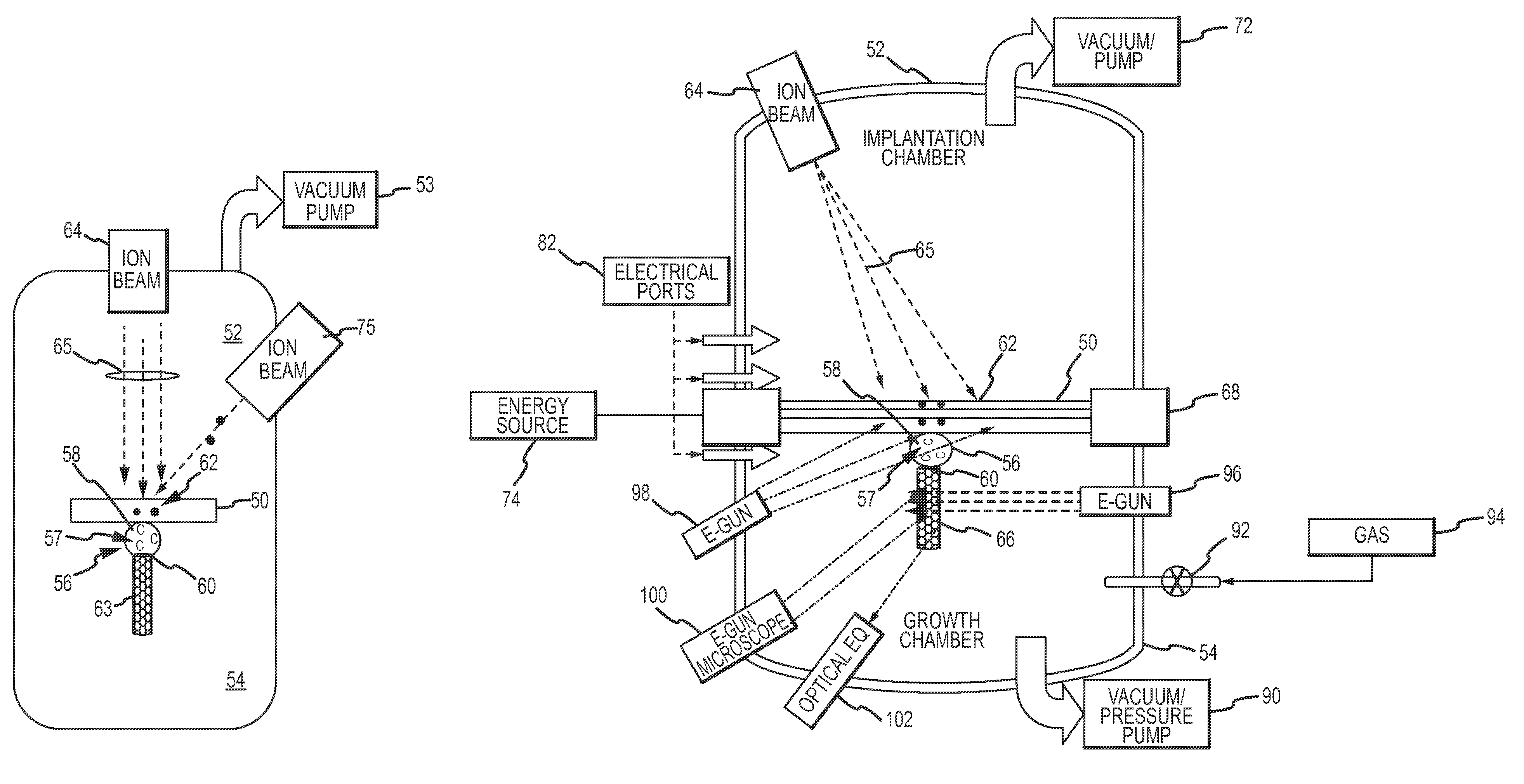 System and method for nanotube growth via Ion implantation using a catalytic transmembrane