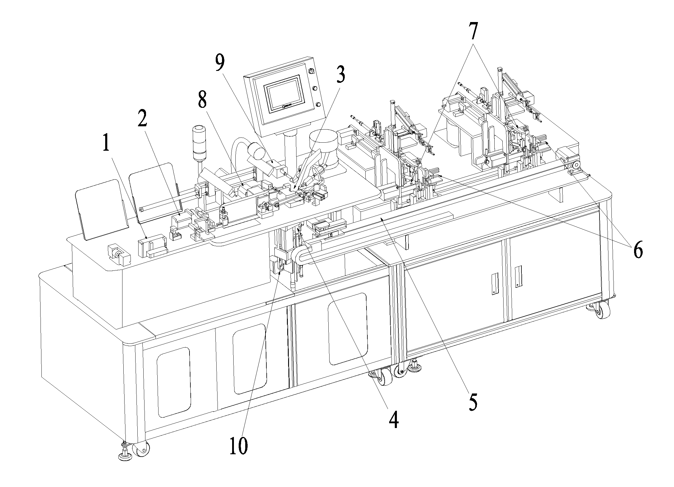 Full-automatic Network Transformer Winding Machine