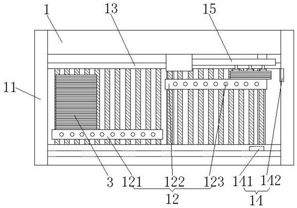 An automatic feeding and testing device for pcb boards