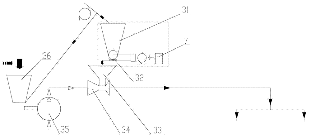 Flue gas denitrification flow field simulation system and method