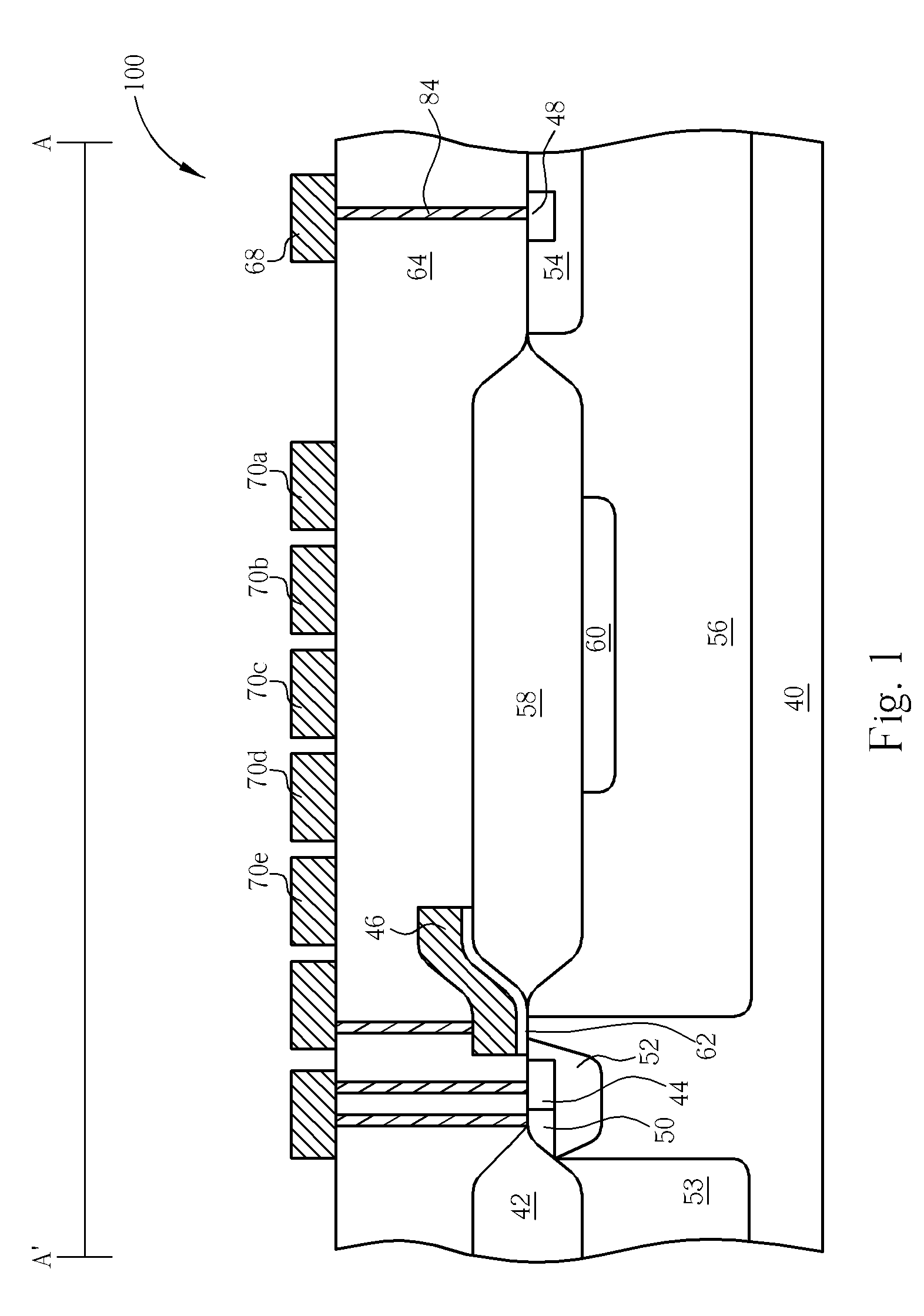 High-voltage mos transistor device