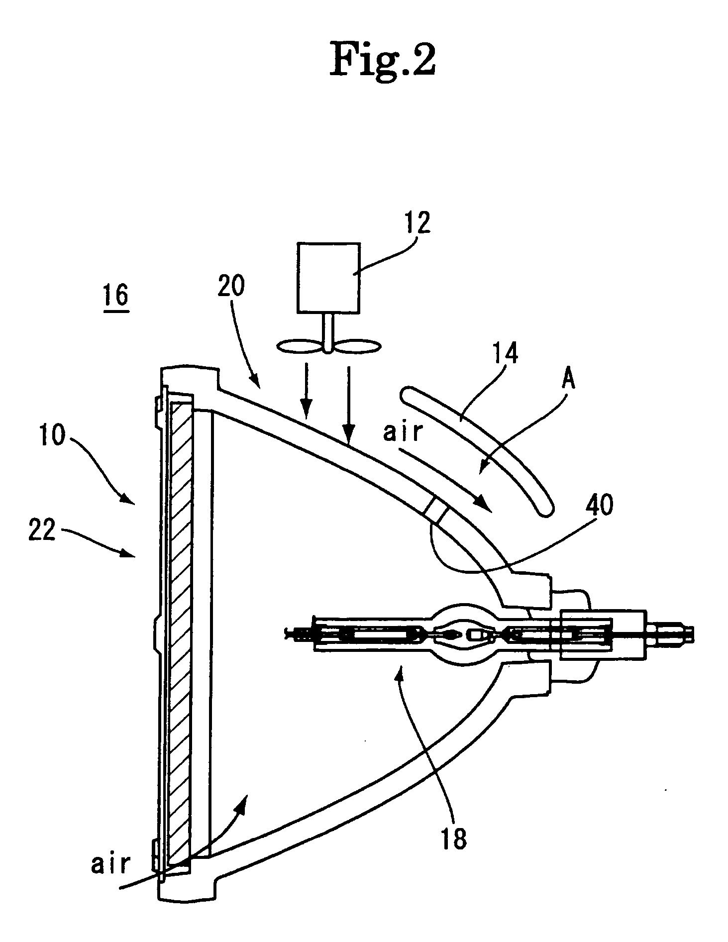 Ultra-high pressure discharge lamp unit and light source apparatus