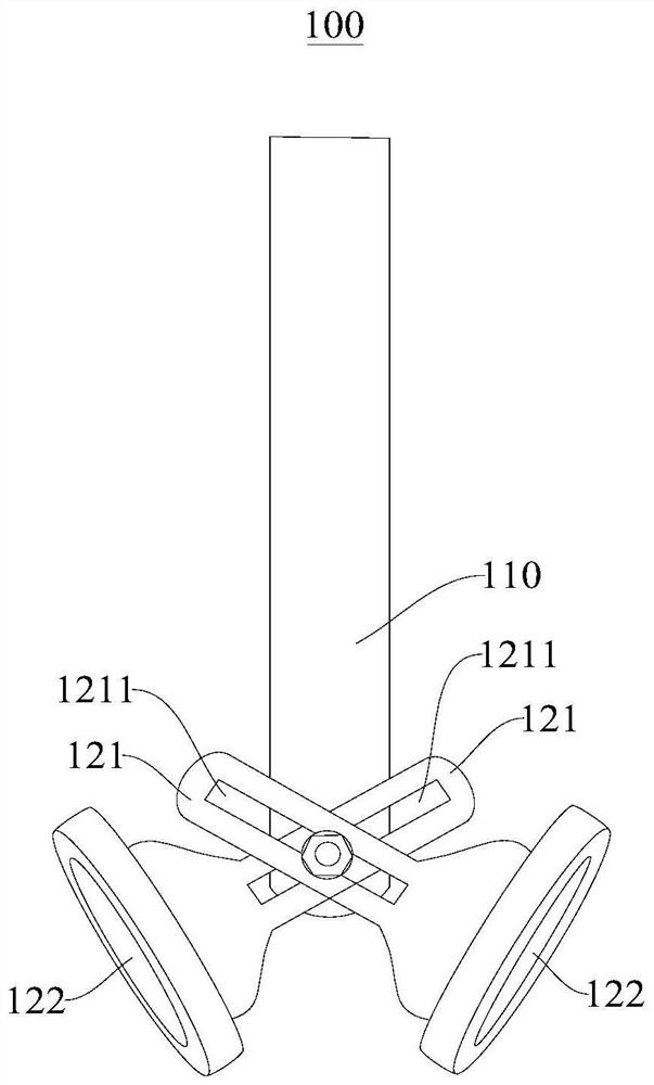 Headgear for preparing eye disease model, application of headgear and preparation method of eye disease model