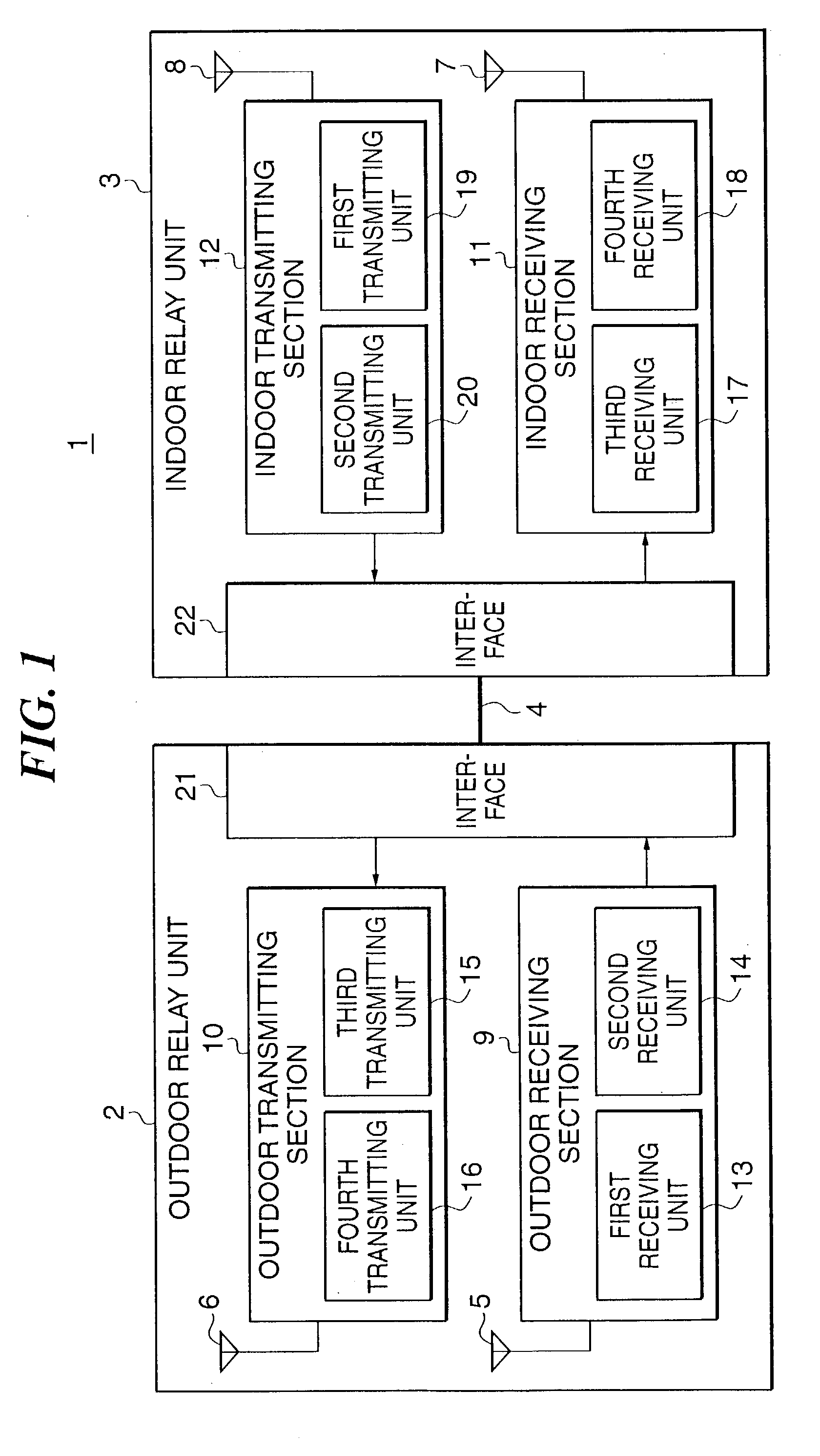 Radio relay apparatus