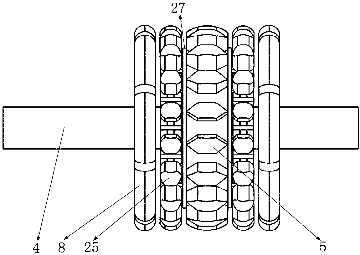 Synchronous tooth collision prevention gear transmission mechanism