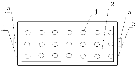 Disinfection tank for preparation of amoxicillin sodium/sulbactam sodium for injection