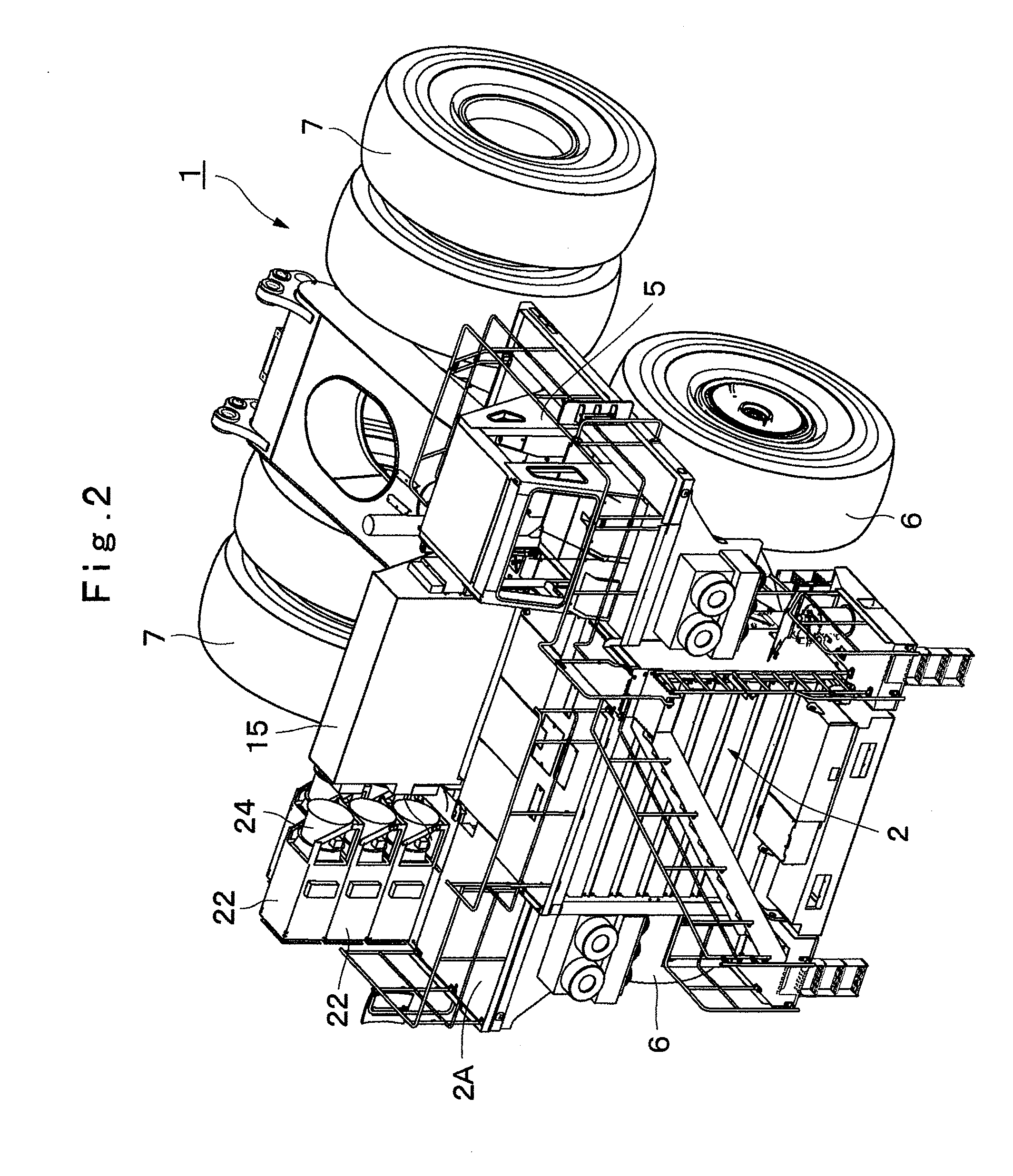 Electric working vehicle