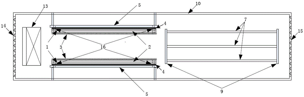 An indoor gas purification device based on discharge plasma