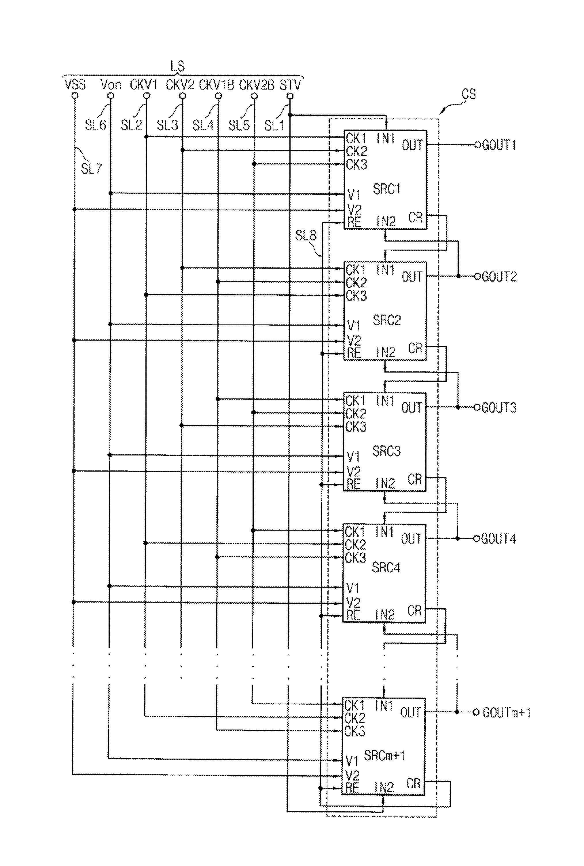 Method of Driving a Gate Line and Gate Drive Circuit for Performing the Method