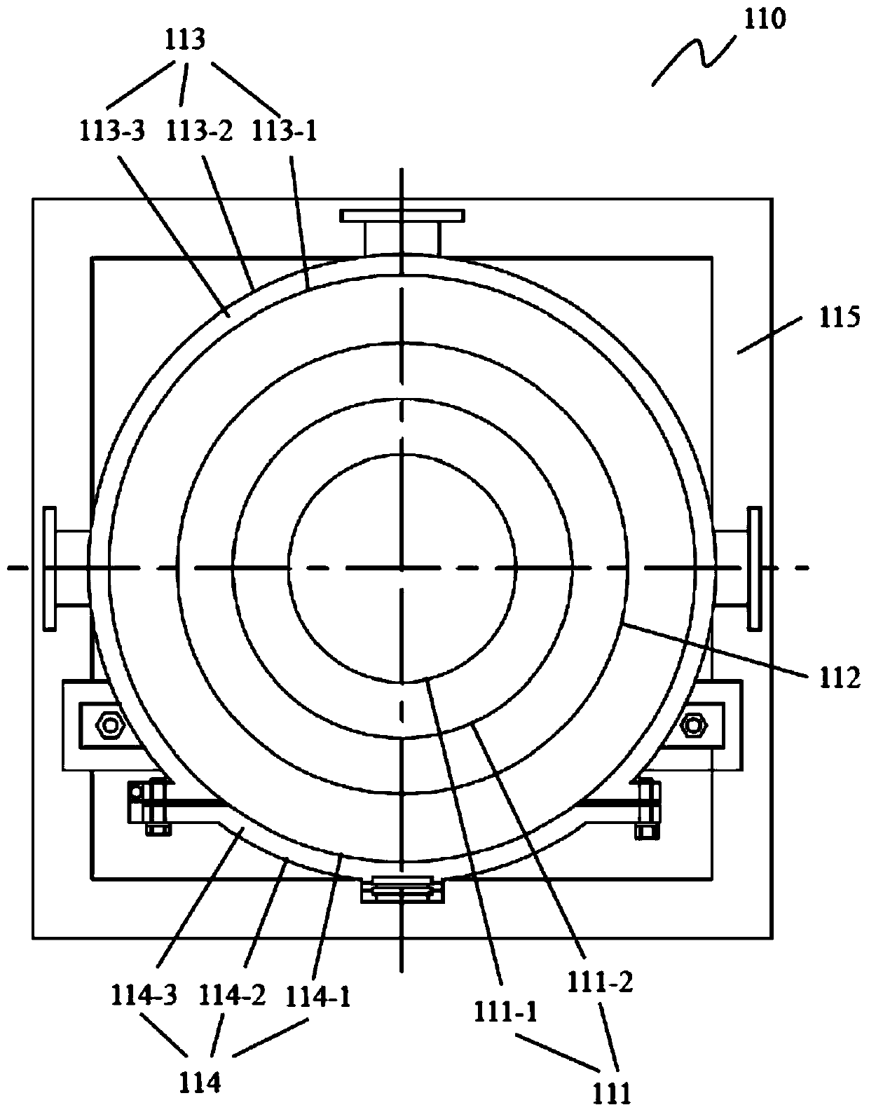 Up-lifting vacuum furnace