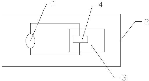 Electronic identification card for transformer substation personnel location