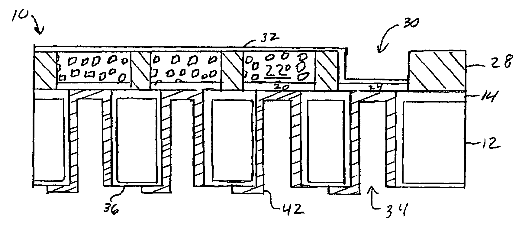 Piezoelectric micromachined ultrasonic transducer with air-backed cavities