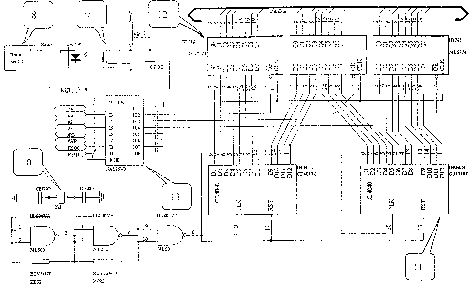 Monitoring device of power generator real time power angle